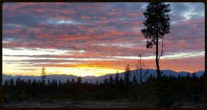 Moyie Springs Idaho Sunset